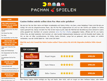 Tablet Screenshot of pacman-spielen.com